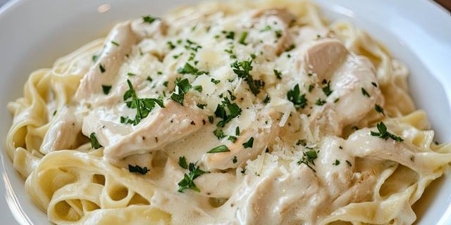 Scorno's Creamy Alfredo & Breadsticks ($10.50 per person)