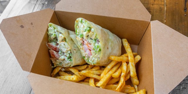 Classic Chicken Salad Wrap Boxed Lunch