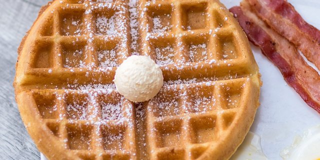Scratch-Made Belgian Waffle Platter