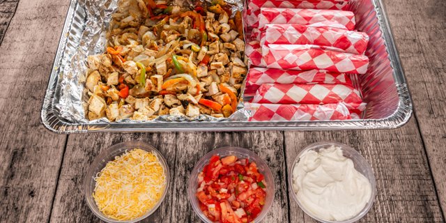 Chicken Fajita Bar