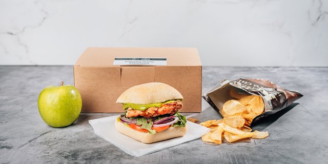 Chicken Pesto Sandwich Boxed Lunch