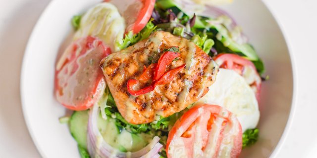 Fresh Salmon Salad