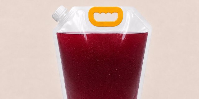 Hibiscus-Strawberry Fresca