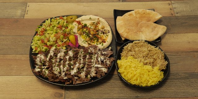 Beef & Lamb Shawerma Plate