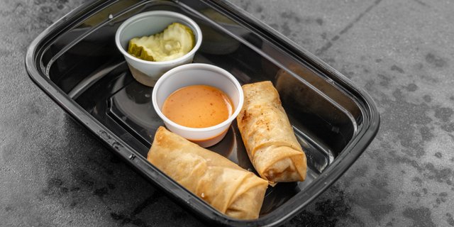 Cheeseburger Spring Rolls
