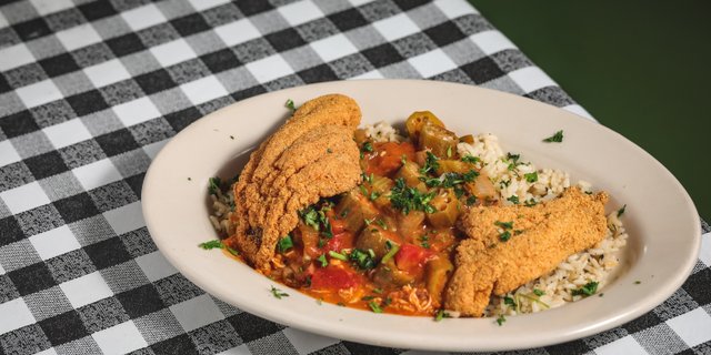 Fried Catfish Jambalaya