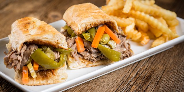 Build-Your-Own Italian Beef Sandwich