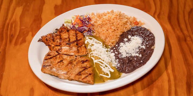 Pollo Asada Plate