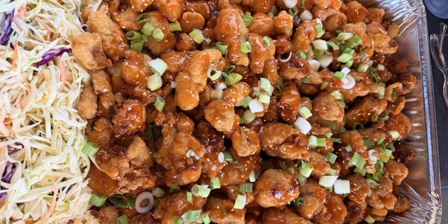Orange Chicken Tray
