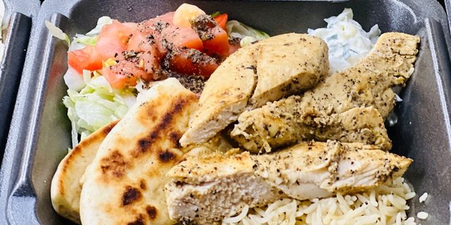 Chicken Kabob Platter Lunch Box