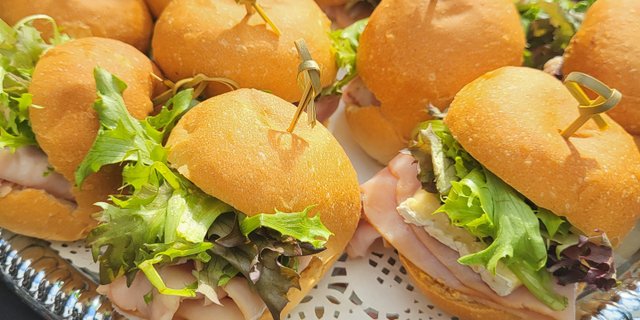 Black Forest Ham Mini Sandwich Platter