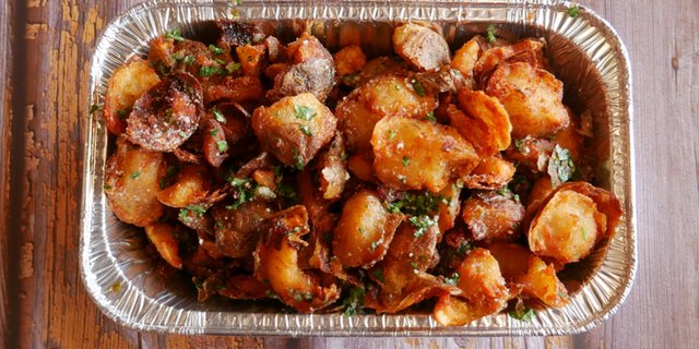 Rosemary & Parmesan Potato Cracklins