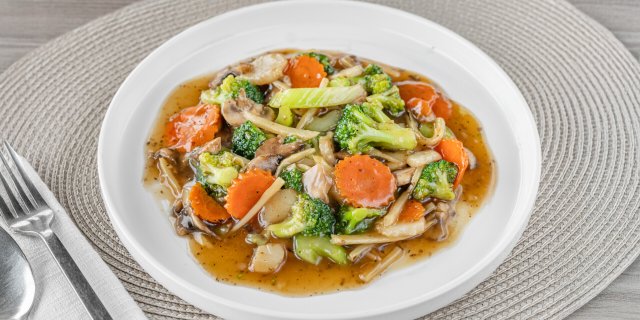 Vegan Veggies Stir‑Fry