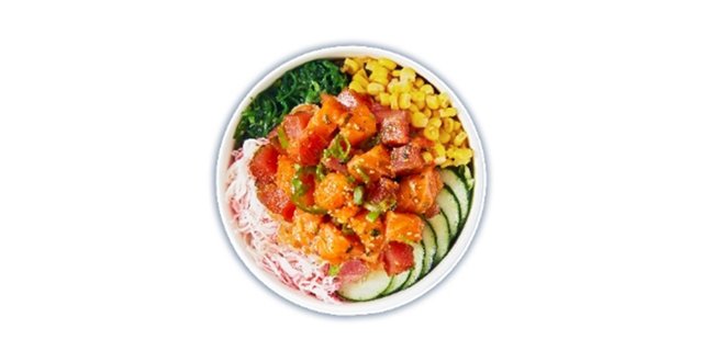 Ahi Tuna & Salmon Poke Bowl