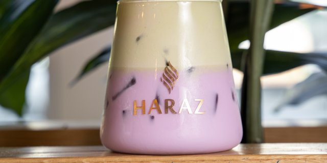 Lavender Matcha Latte