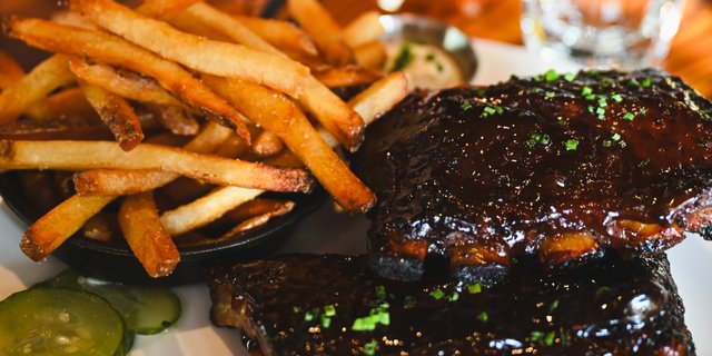 Baby Back Rib Lunch Package