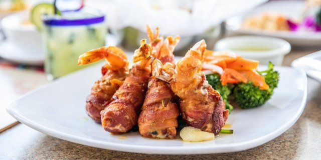 Bacon Wrapped Shrimp