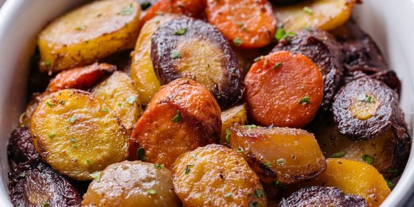 Rainbow Carrots & Golden Beets