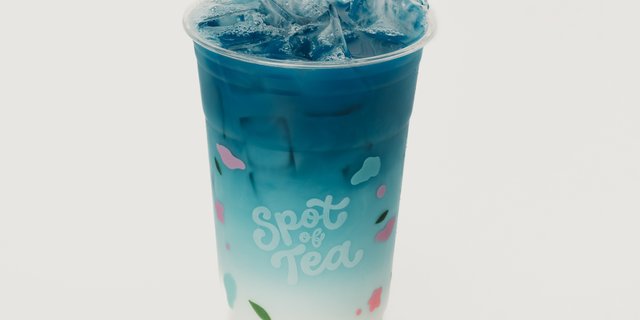 Blue Jasmine Milk Tea