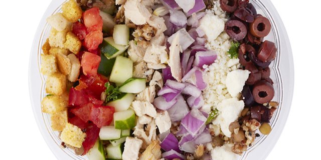 Greek Grains + Greens Bowl