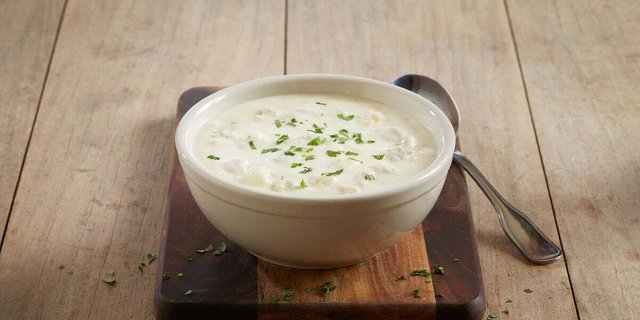 Individually Packaged Clam Chowder