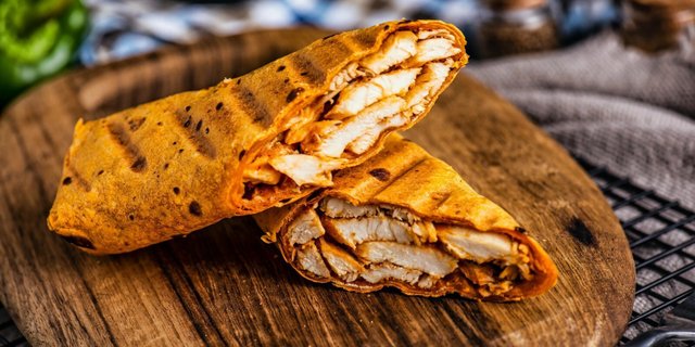 Chicken Kebab Wrap