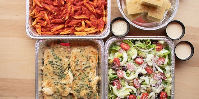 Chicken Piccata Family Meal