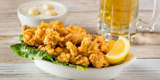 Fried Ipswich Clam Dinner