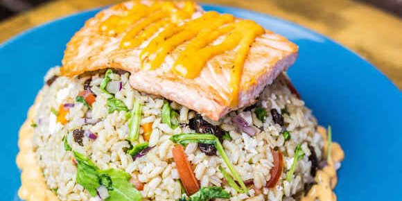 Salmon Rice Bowl