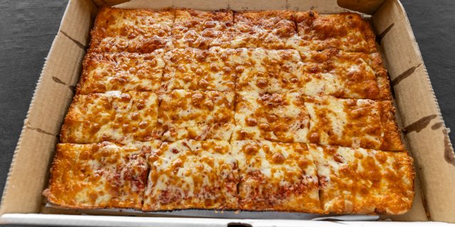 Sicilian Cheese Pizza
