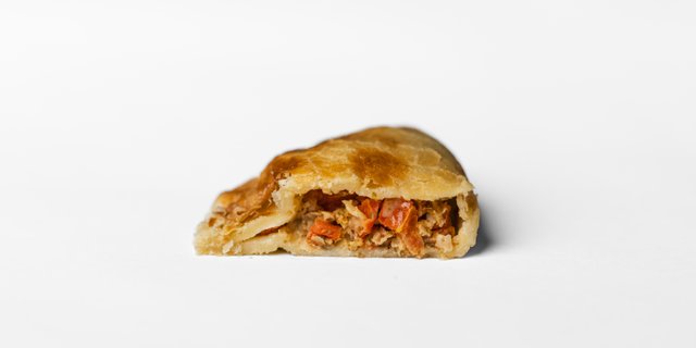 Bite Size Tomato, Cheese & Oregano Empanada