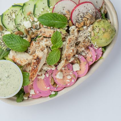 Individual Supergreen Goddess Salad