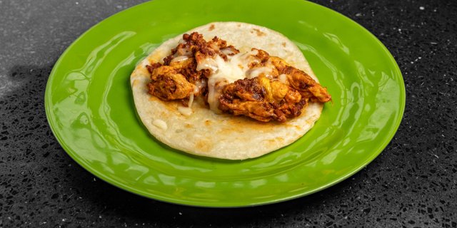 Chorizo, Egg & Cheese Tacos