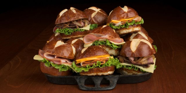 Mini Gourmet Assortment On Preztel
