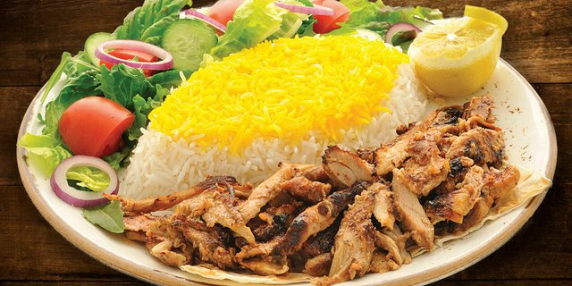 Boneless Chicken Kabob Plate