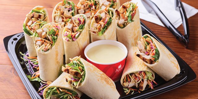 Oriental Chicken Salad Wrap