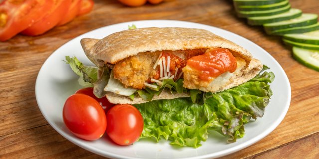 Chicken Parm Pita Pocket