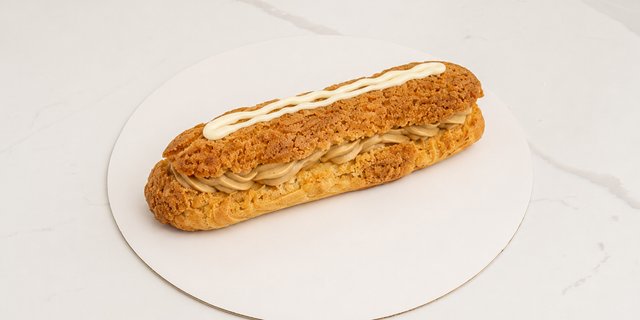 Caramel Chocolate Eclair