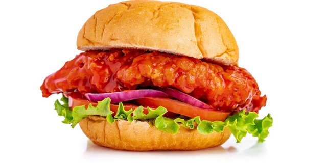 Sauced Chicken Sandwich
