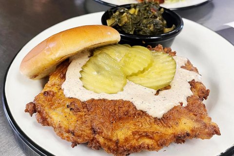Sweet Tea Fried Chicken Sandwich Sack Lunch