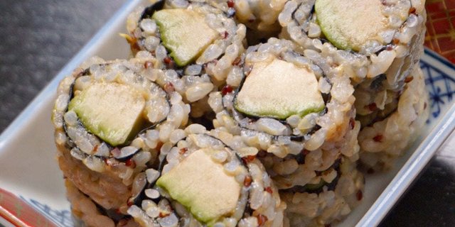 Brown Rice Avocado Roll