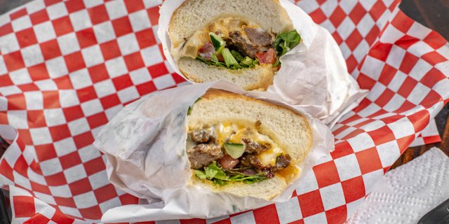 Gyro Philly Steak Sandwich