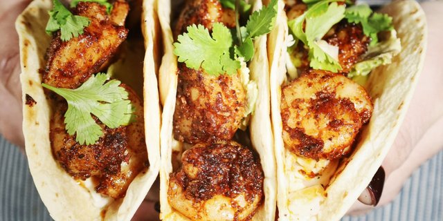Shrimp & Avocado Tacos