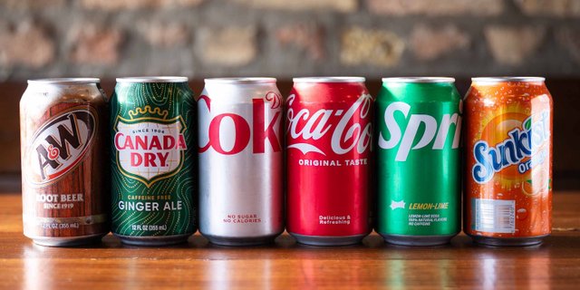 Assorted Individual Sodas