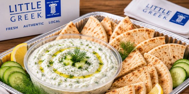 Pita Chips & Tzatziki