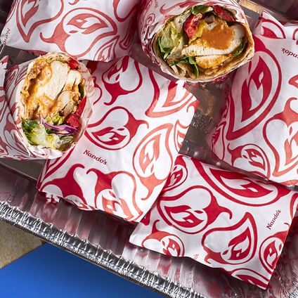 Sweet & Spicy Chicken Wrap Half-Platter