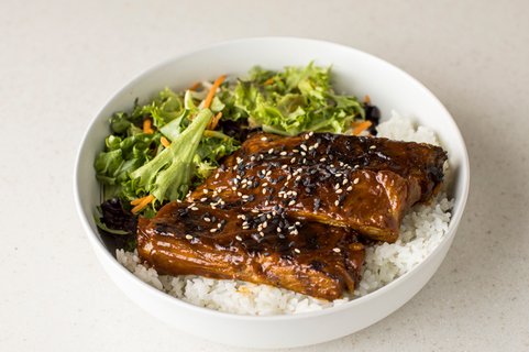 Charred Pork Ribs Bowl