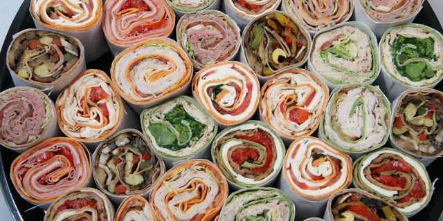 Assorted Wraps Platter