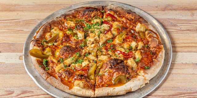 Hot Honey Chicken Pizza