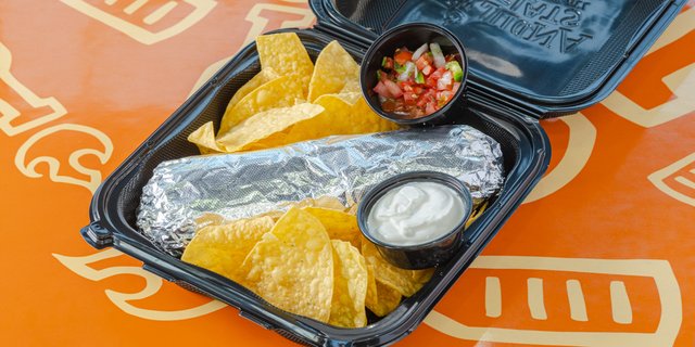 Burrito Boxed Lunch